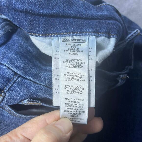 Good American Jeans Women 4/27 Skinny Medium Wash Stretch Sculpting Denim - Picture 4 of 8